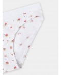 Трусы цветочки на белоснежном