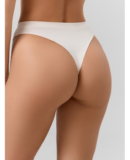 Трусы молочно -розовый +печать