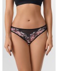 Трусы цветы на черном1