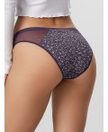 Трусы узор на фиолетовом