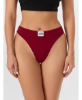 Трусы бордовый
