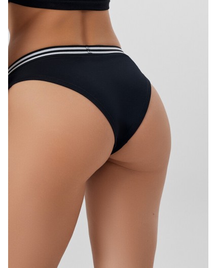 Трусы черный +печать