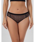 Трусы узор на черном