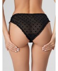 Трусы горох на черном