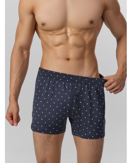 Трусы звездочки на т.сером +звездочки на джинсовом