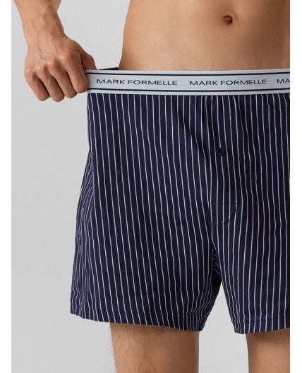 Трусы св.голубая полоска на т.синем