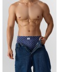 Трусы узор на джинсовом