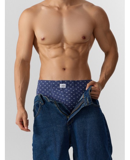 Трусы узор на джинсовом