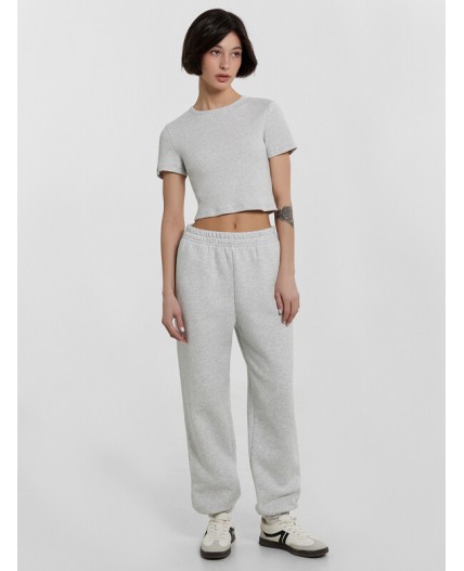 Футболка серый меланж 4306-А