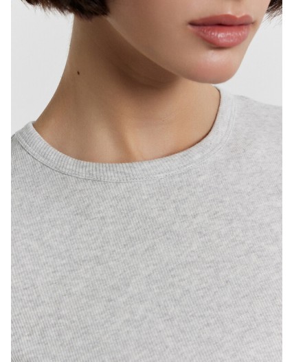 Футболка серый меланж 4306-А