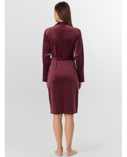 Халат бордо