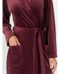 Халат бордо