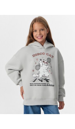 Худи св.серый +печать1