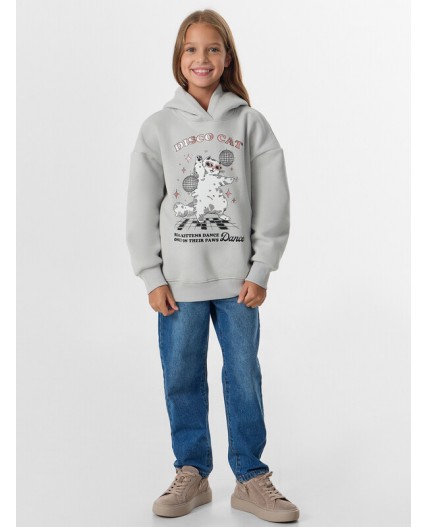 Худи св.серый +печать1