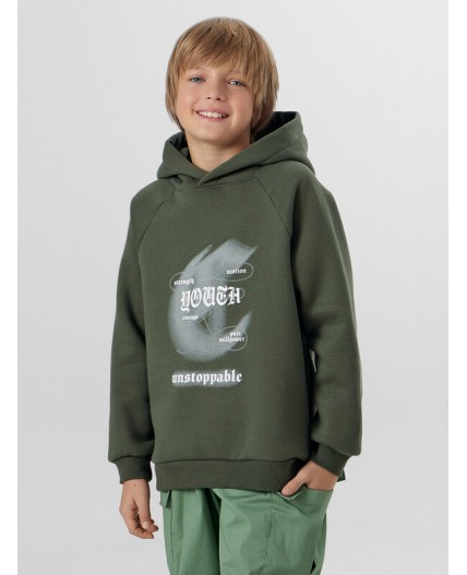 Худи хаки +печать1