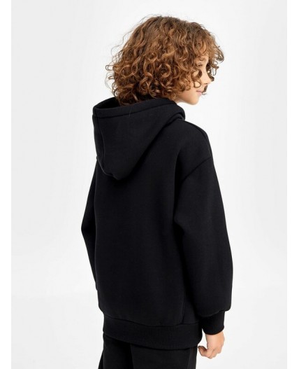 Худи черный +печать