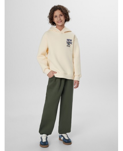 Худи топленое молоко +печать