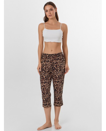 Бриджи леопард на песочном