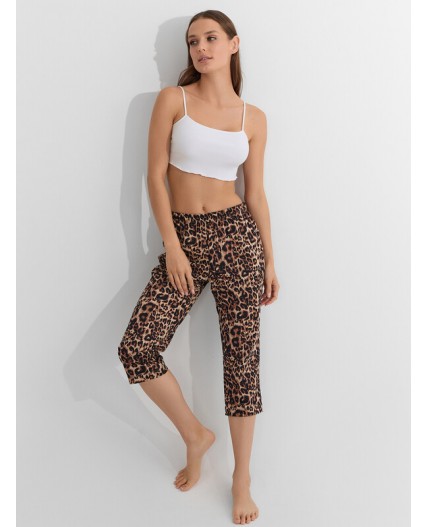 Бриджи леопард на песочном