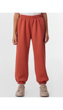 Брюки терракотовый