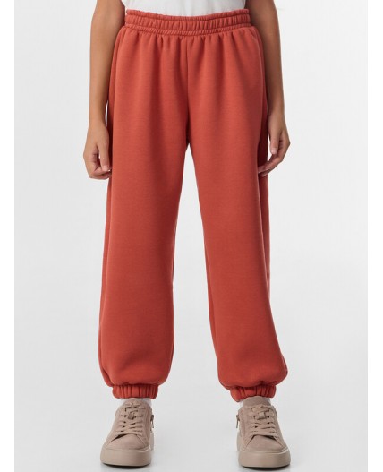 Брюки терракотовый