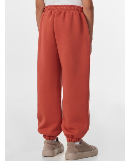 Брюки терракотовый
