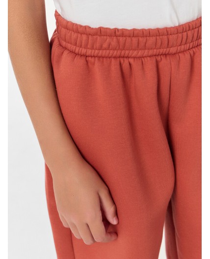 Брюки терракотовый