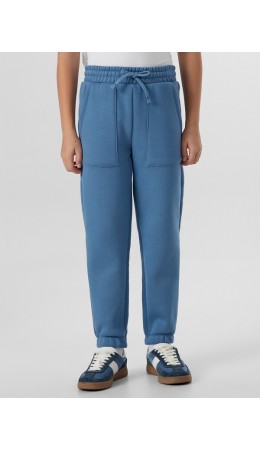 Брюки пыльный синий