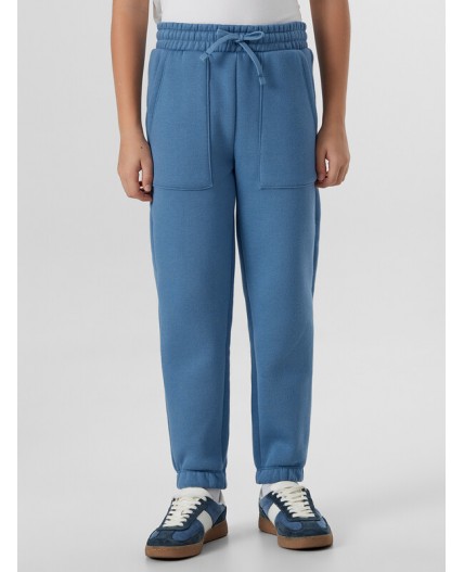 Брюки пыльный синий