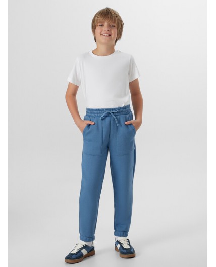 Брюки пыльный синий