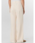 Брюки молочный