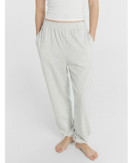 Брюки серый меланж 4306-А