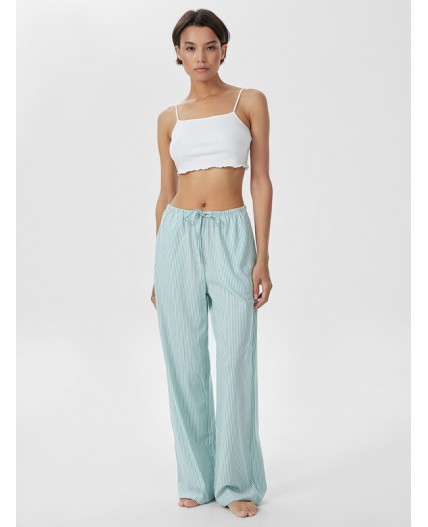 Брюки полоска на мяте
