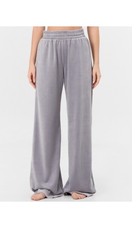 Брюки серебристо -серый