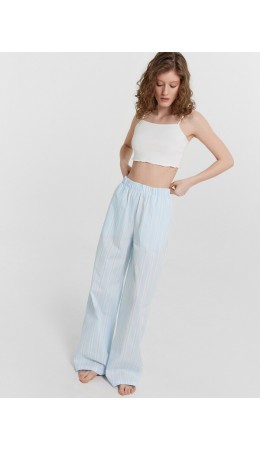 Брюки полоска на кристалле