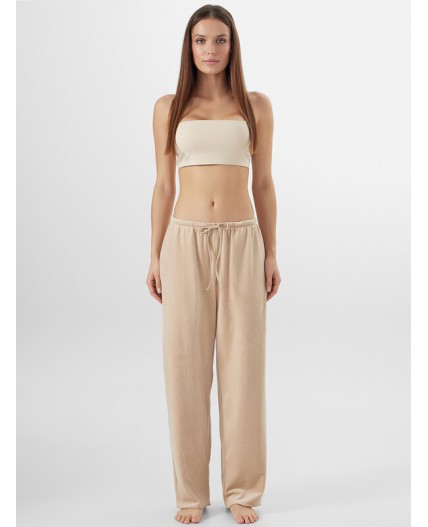 Брюки песочный