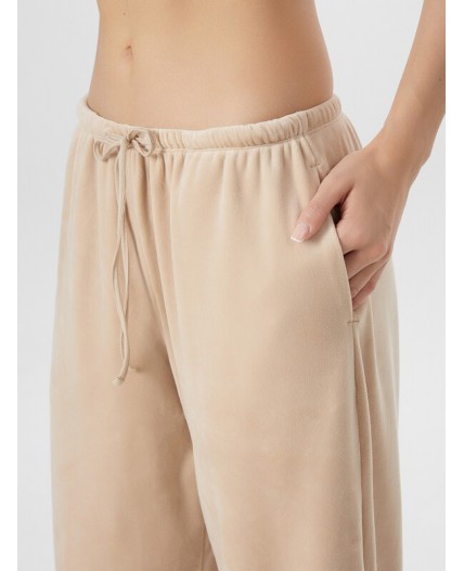 Брюки песочный
