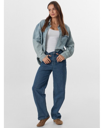 Джинсы синий