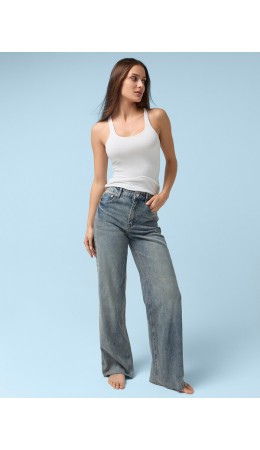 Джинсы светло -синий