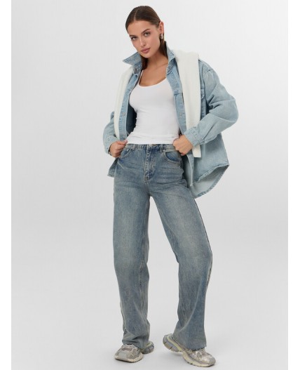 Джинсы светло -синий