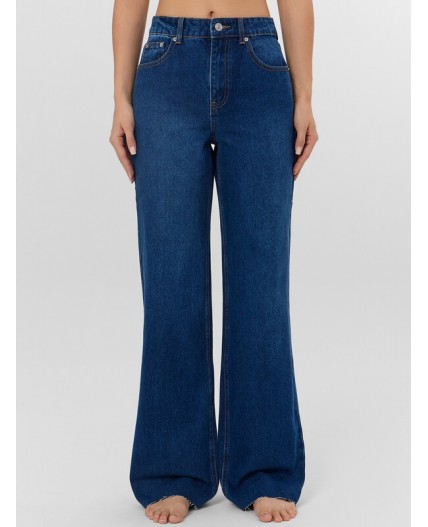 Джинсы темно -синий