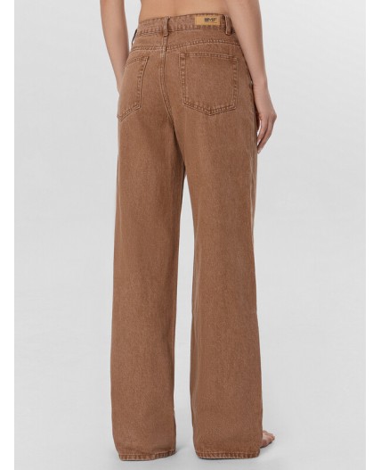 Джинсы терракота