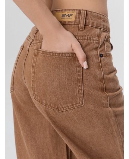 Джинсы терракота