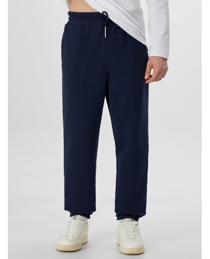 Брюки сине -черный