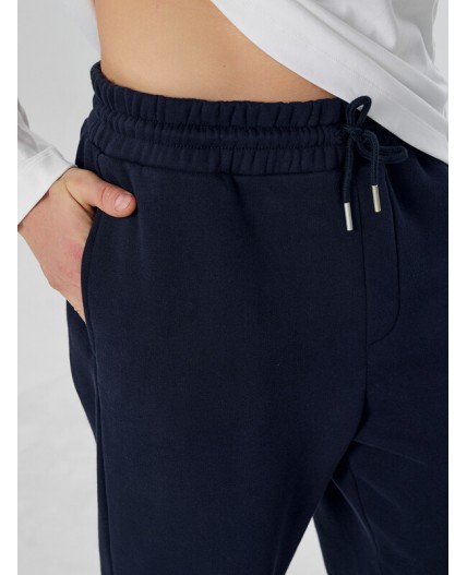 Брюки сине -черный