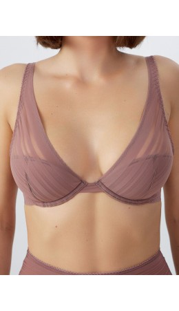 Бюстгальтер кофе