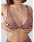 Бюстгальтер кофе
