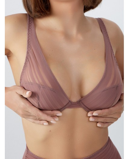 Бюстгальтер кофе