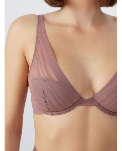 Бюстгальтер кофе