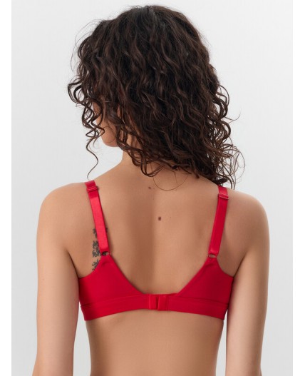 Бюстгальтер красный